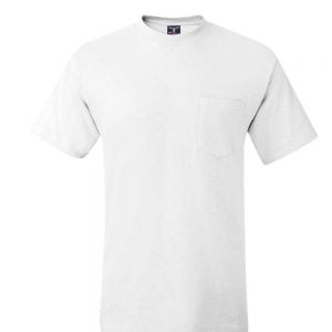 Hanes 5190 Beefy-T with a Pocket (US Size)
