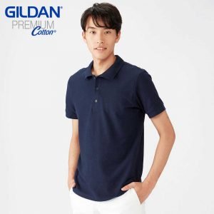 Gildan 6800 6.5oz Premium Cotton Double Pique Sport Shirt