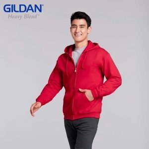 Gildan 88600 8.0oz HEAVY BLEND Adult Full Zip Hooded Sweatshirt